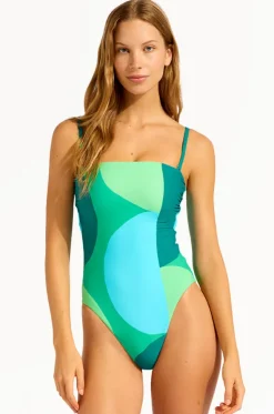 Sorrento DD Cup Bandeau One Piece