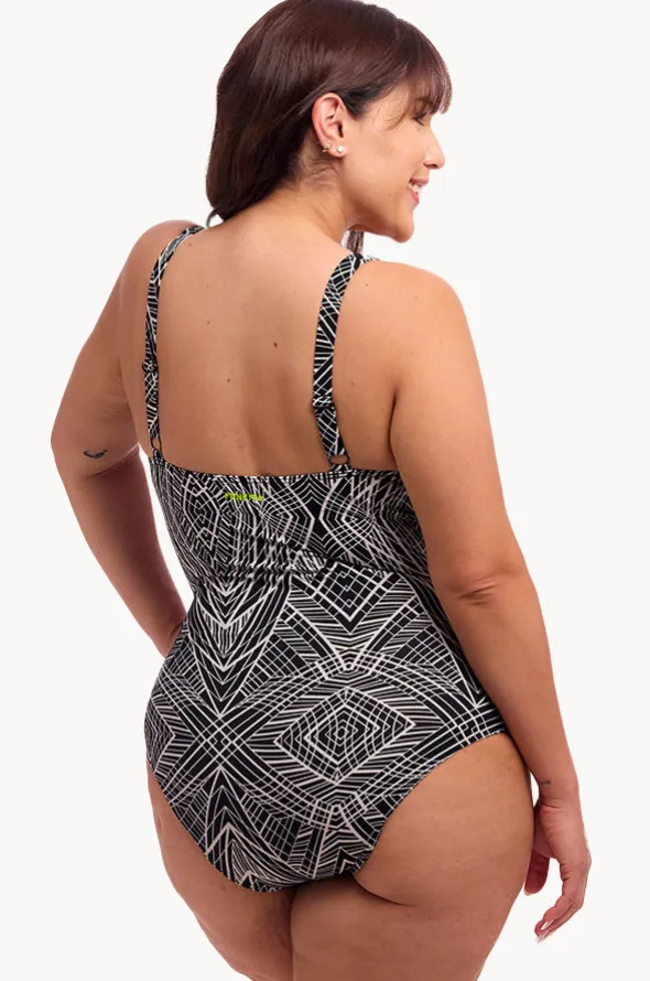 Space Signals DD/E Cup Twist Front One Piece