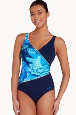 Spatial Wrap Front One Piece