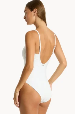 Spinnaker Square Neck One Piece