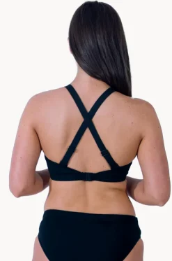 Sports F/G Cup High Neck Crop