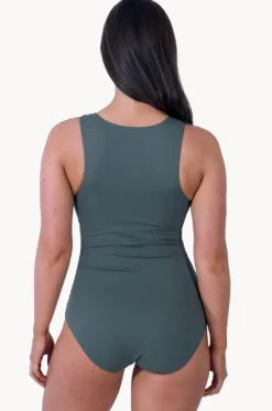 Sports Zip Through One Piece