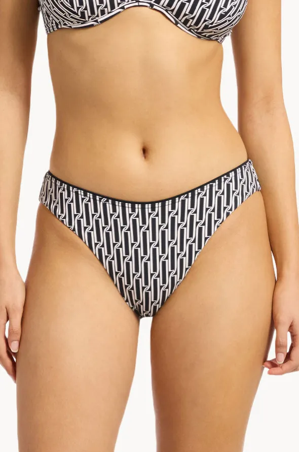 Spring Geo High Leg Pant