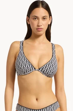 Spring Geo Underwire Tri