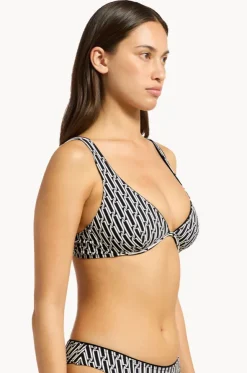 Spring Geo Underwire Tri