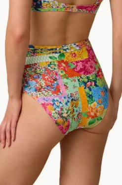 Stevie High Waist Belted Retro Pant