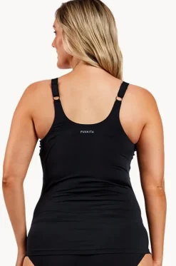 Still Black Scoop Tankini Separate