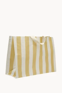 Stripe Carryall Beach Bag