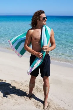 Stripe Clubhouse Microfibre Towel