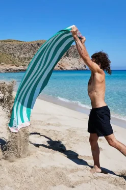 Stripe Clubhouse Microfibre Towel