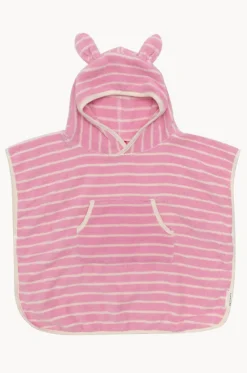 Stripe Cotton Candy Kids Hooded Towel