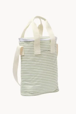 Stripe Light Cooler Drinks Bag