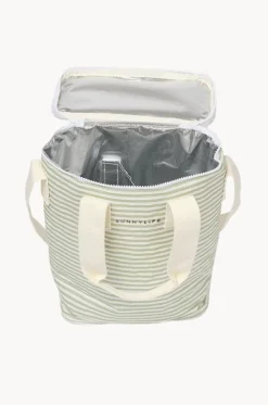Stripe Light Cooler Drinks Bag