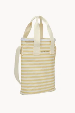 Stripe Light Cooler Drinks Bag