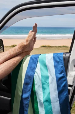 Stripe Summer Microfibre Towel