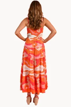Summer Sunrise Traveller Maxi Dress