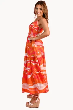 Summer Sunrise Traveller Maxi Dress