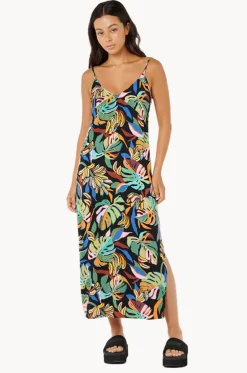 Sunset Luau Midi Dress
