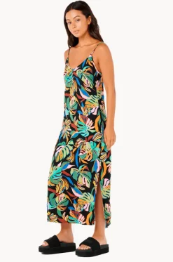 Sunset Luau Midi Dress