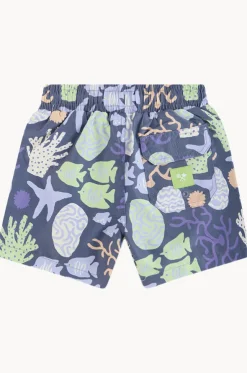 Teen Boys Coral Chaos Eco Short