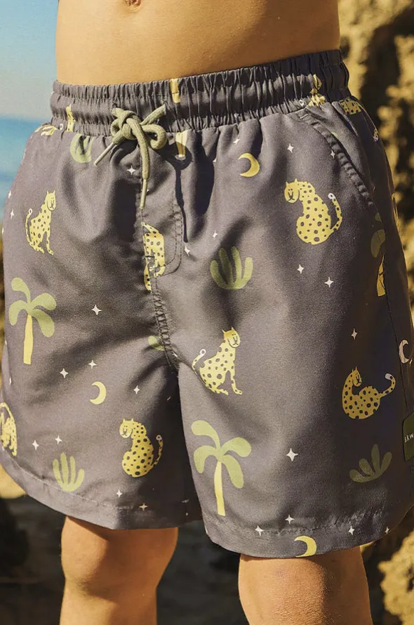 Teen Boys Leopard Nights Eco Short