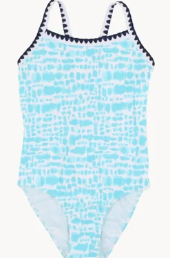 Teen Girls Koa Print One Piece