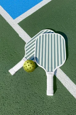 The Vacay Stripe Pickleball Set