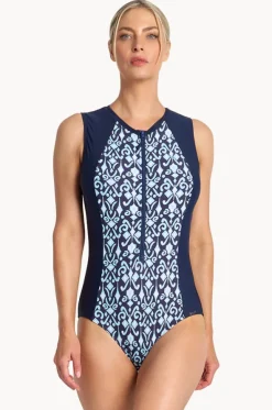 Tile Active Zip One Piece