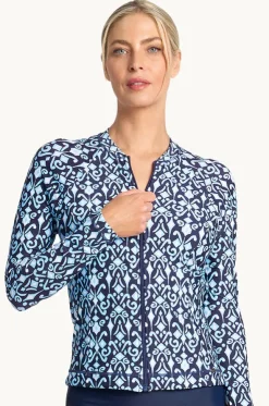 Tile Long Sleeve Suntop