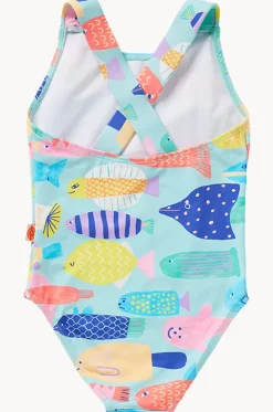 Toddler Girls Rainbow Reef One Piece