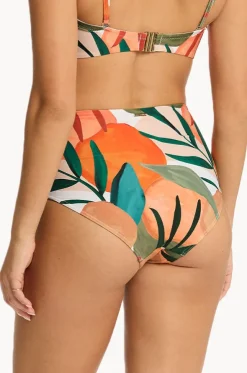 Tropaluxe Gathered High Waist Pant