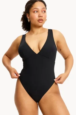 V Plunge One Piece