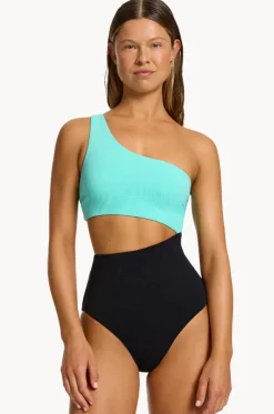 Versa Rib One Shoulder One Piece
