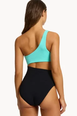Versa Rib One Shoulder One Piece