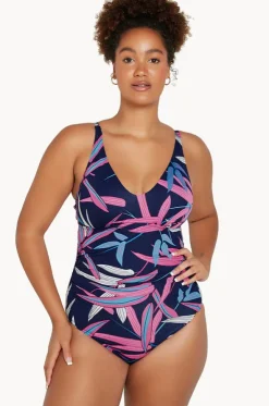 Vintage Palms Sweetheart One Piece