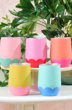 Wave Stainless Wine Tumbler 350ml