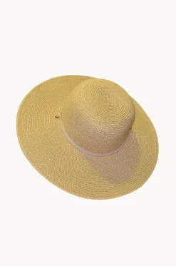 Wide Brim Hat With Toggle