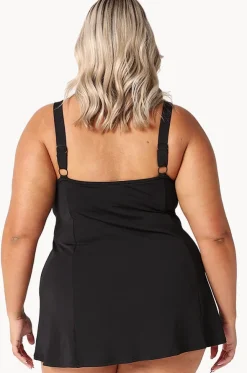 Wildflowers Wide Strap Swim Dress