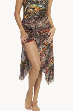 Zambia Mesh Frill Skirt