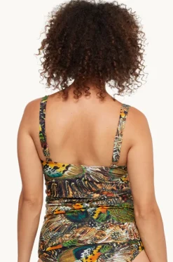 Zambia Pleated Tankini Separate