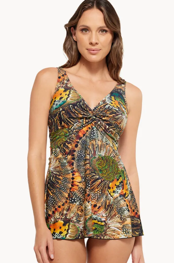 Zambia Twist Swim Dress