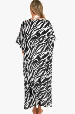 Zebra Long Kaftan