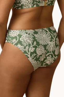 Zeni Mid Rise Ruched Pant