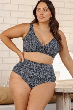 Zig Zag Delacroix Cross Front Bra