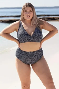 Zig Zag Delacroix Cross Front Bra